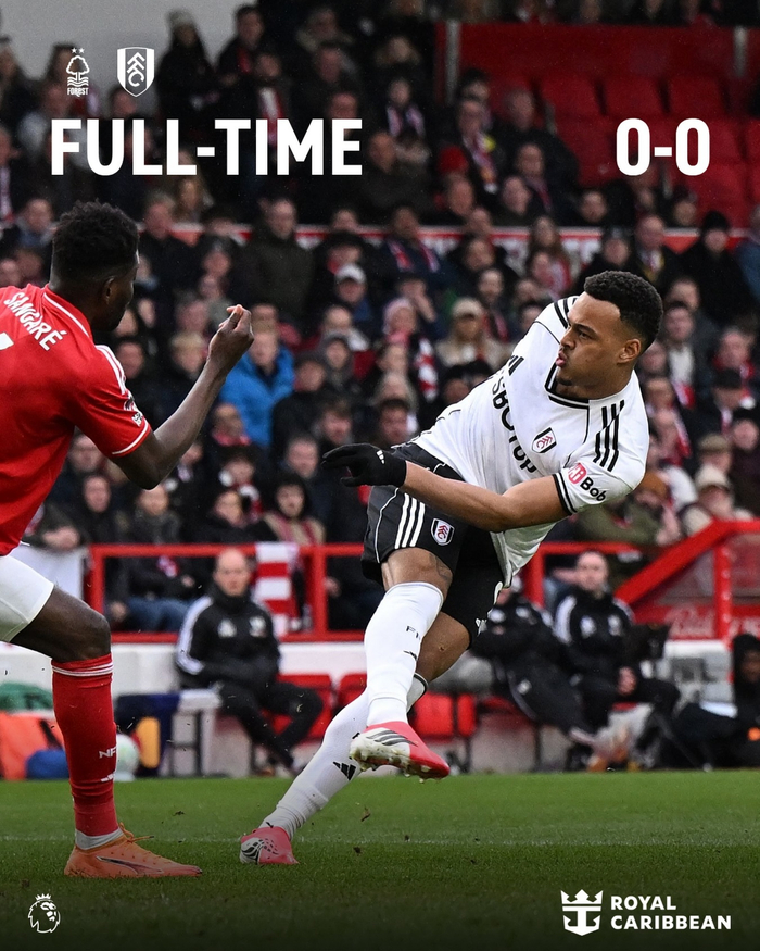 富勒姆客场00逼平诺丁汉森林 丘库埃泽替补登场