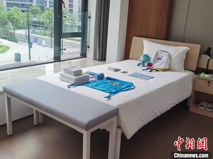 杭州亚运村运动员宿舍。　鲍梦妮 摄