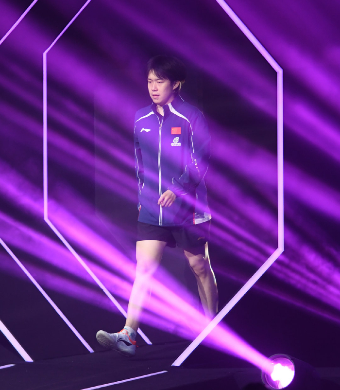 梁靖崑澳门单打世界杯失利 伦敦世乒赛席位悬而